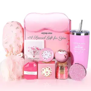 Birthday Gifts for Women Self Care, Relaxing Spa Gifts Set, Get Well Gifts, Thinking of You Gifts, Bath Set Care Package for Her Mom Wife Daughter Sister Girlfriend Bestie Colleague
