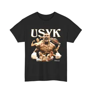 Usyk Undisputed Champ T-Shirt Boxing Fan Unisex Tee