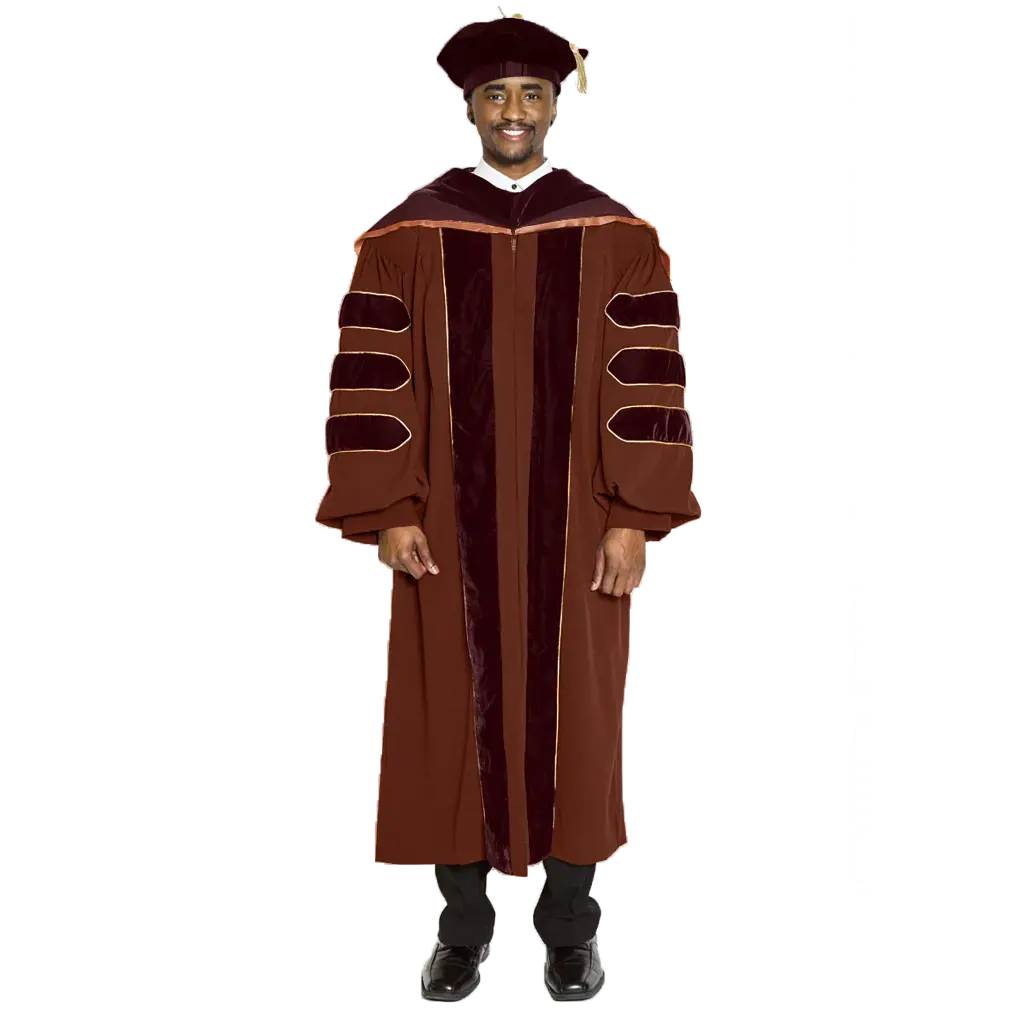 Complete Doctoral Regalia for University of Texas at Austin