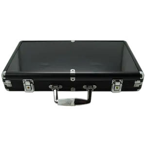 300 Chip Black Executive Case