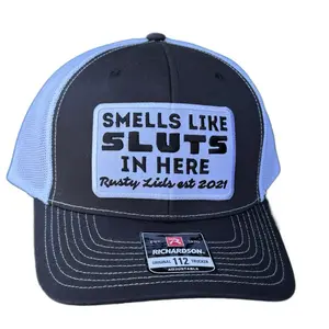 Smells Like Sl uts In Here Flat Bill Trucker Hat - multiple options to choose from