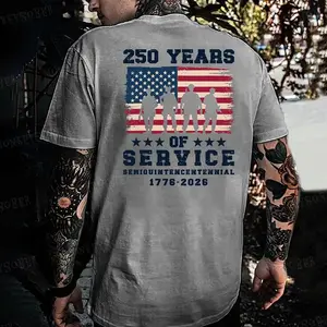 250 YEARS OF SERVICE SEMIOUINTENCENTENNIAL 1776-2026 Monkey T-shirt, Sweatshirt & Hoodie