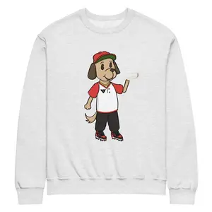 Retro Baseball Pup Unisex Crewneck