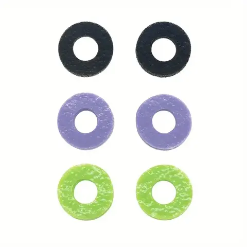 Gaming Thumbstick Precision Rings, 6/12pcs, Moisture-Wicking & Durable Material, Enhance Aiming & Control, Universal Fit, Gaming Accessories, Thumb Grip, Thumbstick Grips, Gaming Products