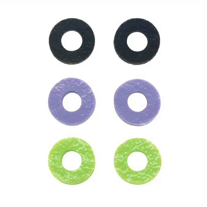 Gaming Thumbstick Precision Rings, 6/12pcs, Moisture-Wicking & Durable Material, Enhance Aiming & Control, Universal Fit, Gaming Accessories, Thumb Grip, Thumbstick Grips, Gaming Products