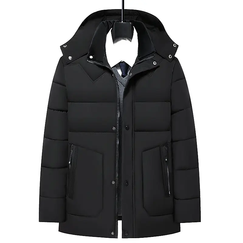 Black coat with scissor logo - TikTok Shop