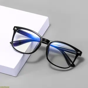 Unisex Blue Light Glasses (1 Pair) - Semi Rimless, Fashionable, Natural Material Frames, UV Protection Lenses, Relieves Blue-Light Strain, Eye Fatigue, 2026 Top Graduation Gift
