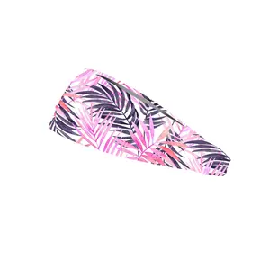 RAVEbandz The Pro - Wide Stretch Headband (Ferns)