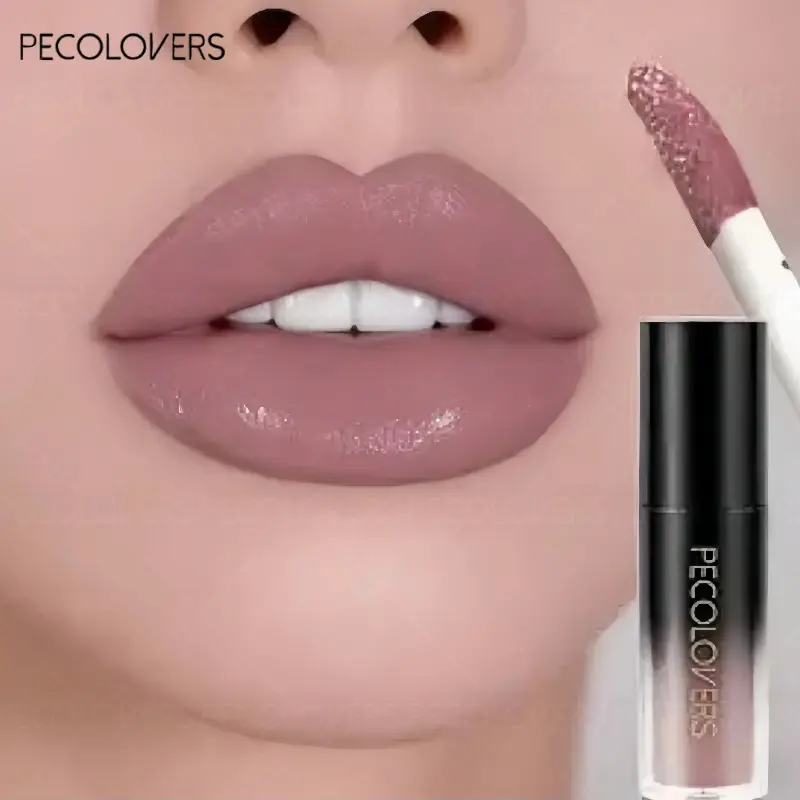 1PC Matte Waterproof Lip Glaze, Delicate Cream Texture, 24-hour Lasting, Intense Color, Non-stick Cup, High Color Rendering, Perfect Makeup Holiday Gift for Girls, Lip products makeup, Lipgloss