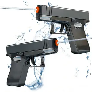 3 Pack Water Blaster Toy For Kids,Mini water squirter Summer Cool Small Manual water soaker Swimming Pool Beach Water Fighting Toys Water Pistol Toy Gifts for Boys Children glock,water shooter fun backyard outdoor