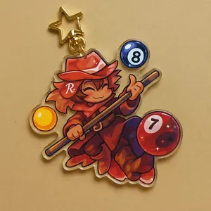Chance Milestone IV Acrylic Keychain Roblox Forsaken