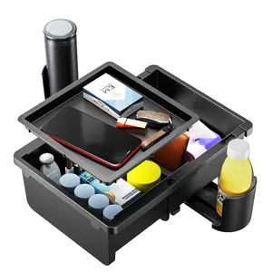 Car storage box, seat armrest box, storage box, universal adjustable car interior supplies, paper towels, car storage box