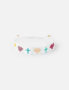 Salvation Micro Bead String Bracelet
