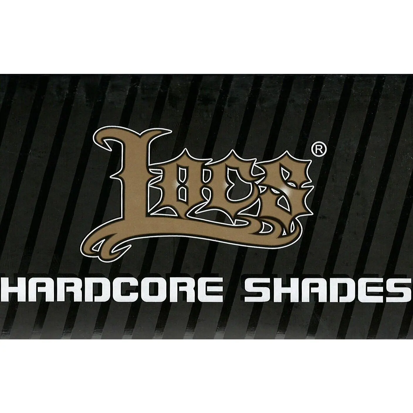LOCS White Glossy Slim Fit Old School Classic OG Gangster Cholo