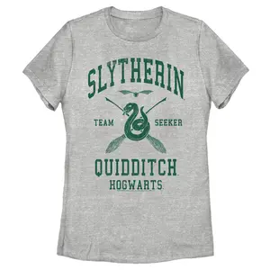 Women's Harry Potter Slytherin Quidditch Team Seeker T-Shirt