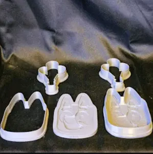 3D Printed Cookie Cutters- Blu