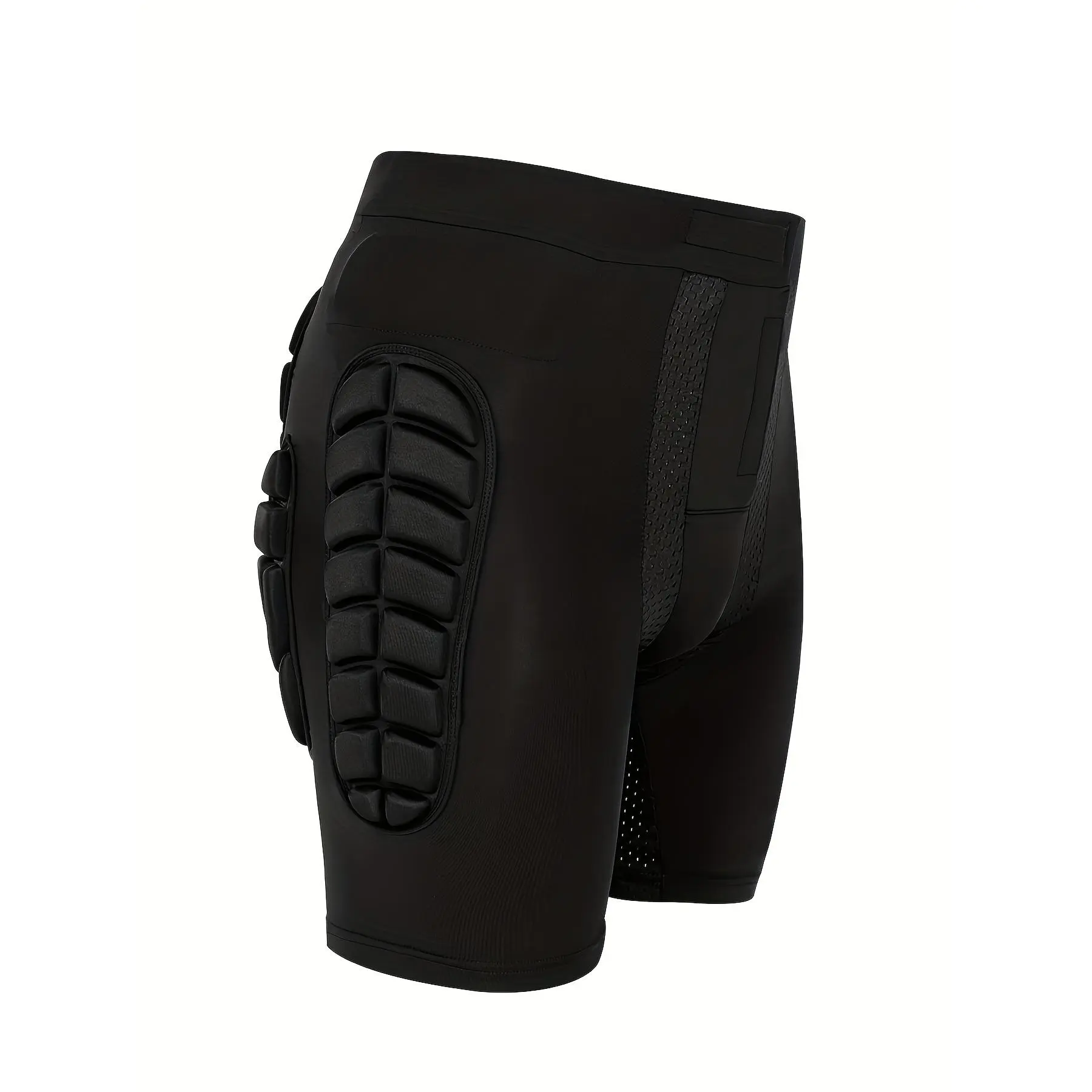 High-Elasticity Compression Shorts with Impact & Breathable Mesh Panels - All-Season Tight-Fit Athletic Shorts for Skiing, Hockey, Motorcycle Riding, Volleyball, Football & More - Adult Sports Apparel, Sport Shorts, Multisport Attire, Winter Sports Gear,