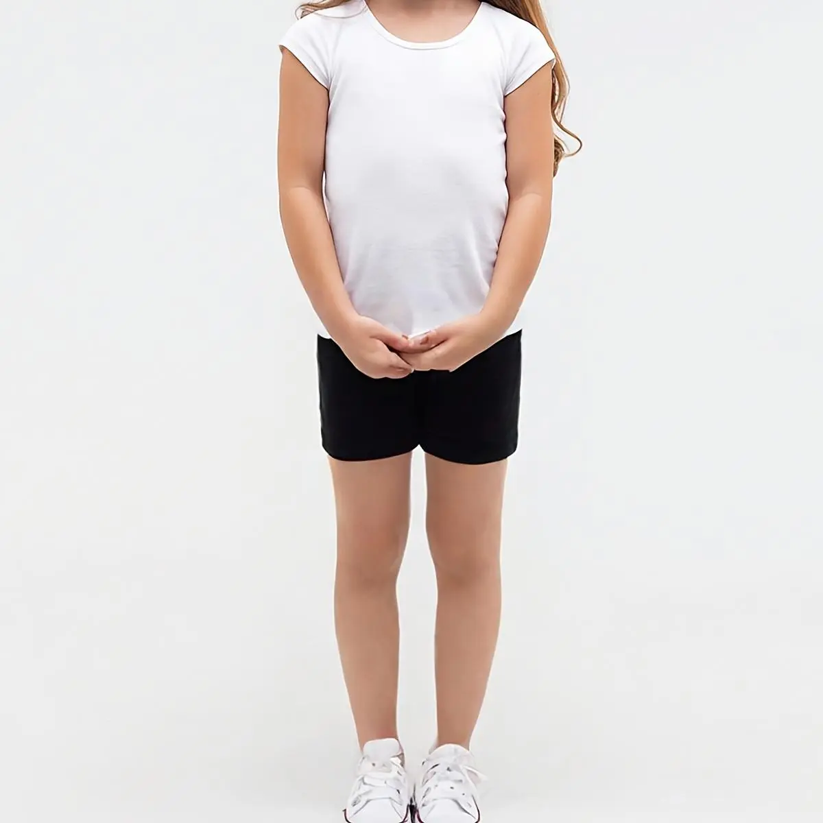 Boys' Classic Shorts Set in Stretch Polyester Fiber Fabric, 3-Pack Plain Summer Playwear Shorts, Black 6212, Set Boys' Shorts