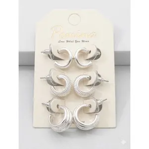 3-Set Pomina Earring Set