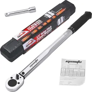 1/2-inch Drive Click Torque Wrench, 10-150 ft/lb, 13.6-203.5 N/m
