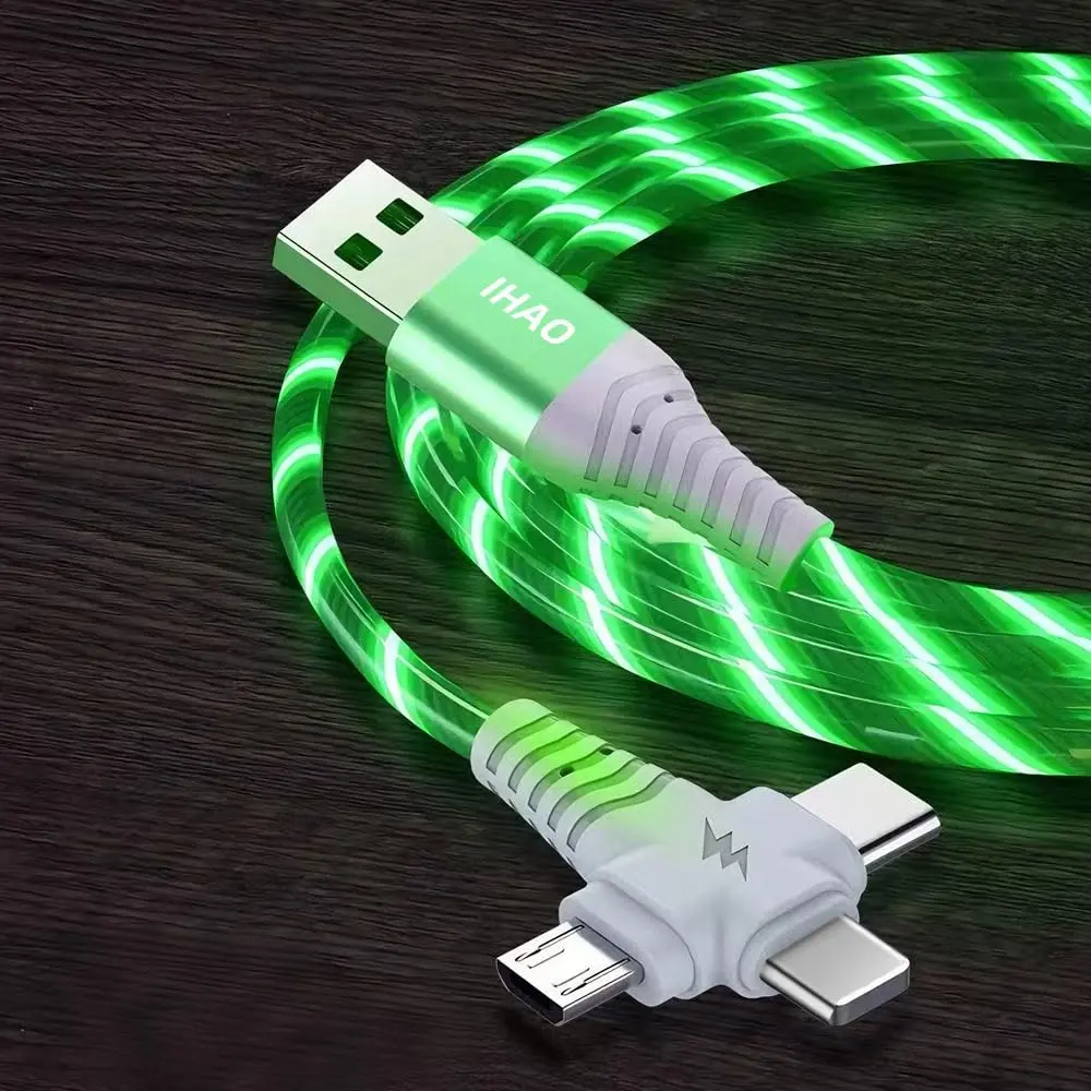 3IN1 Multi Ports LED Green