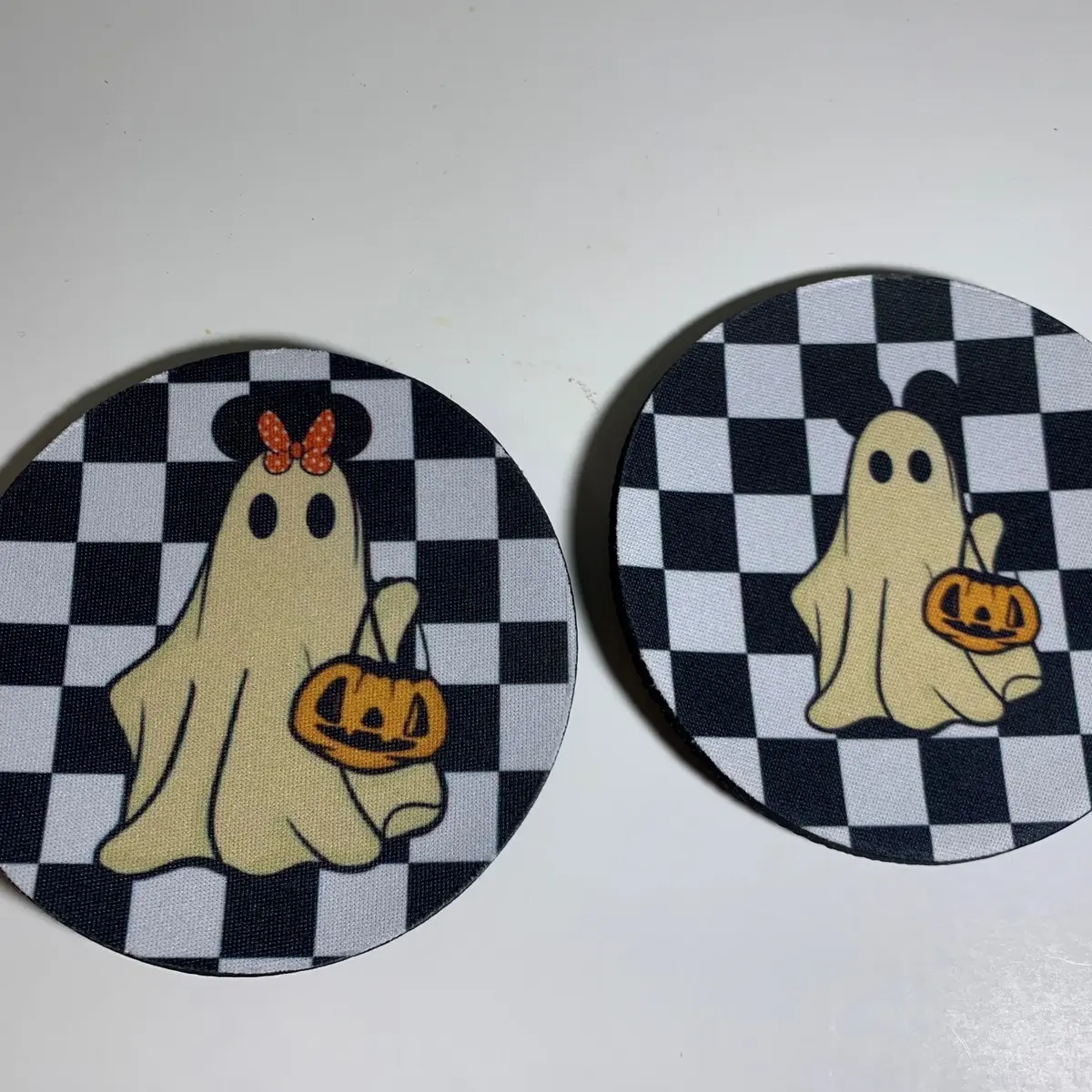 Mickey & Minnie Ghost Coasters