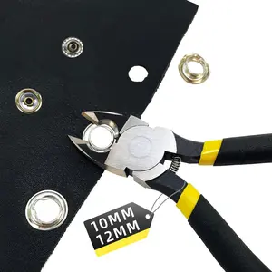 Grommet  Kit, Snap  for Boat Covers, 10mm and 12mm  Grommet kit Remover, 3/8 and 1/2 Replacement Eyelet Plier, Grommet Tool Kit for Tarps Repair, Fabric Rings
