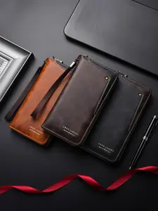 High-Quality Fashion Men's Retro Handbag, Crossbody Bag, Phone Case, Wallet Clutch, Large Capacity Card Wallet, Coin Purse, Ideal for Daily Use