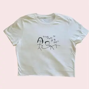 [Baby Tee] Boys Make Gr8 Pets Funny Feminist Baby Tee, Funny Women Power Gifts Tee For Girl Friends
