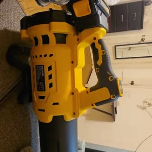 【No Batteries】Cordless Leaf Blower for Dewalt 20V Max Battery, For Milwaukee 18V Battery/ For Makita 18V Battery 480 CFM Electric Blower with Brushless Motor, 6 Variable Speed Up to 130MPH, Digital Display Control Handheld Blower for Lawn Care, Yard