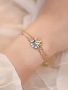 Sun Moon Bracelet Set Stackable Glitter Bangles Couples Friendship Matching Gift for Valentine’s Day, Stackable Bracelet for Women Men Sparkling Sun /Moon Rhinestone Bracelet Couple Bracelet Matching Bracelet as Friendship, Trendy jewellery accessories