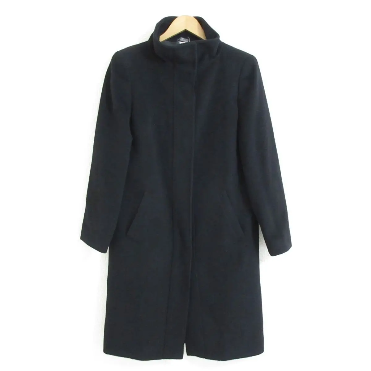 Pre-owned VERSACE Others Small Leather Goods Classic Angora Blend Long Coat