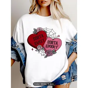 Sorta sweet Sorta spooky shirt, Goth Valentines day shirt, Spooky Gothic Valentine's day top, Funny Valentines day shirt