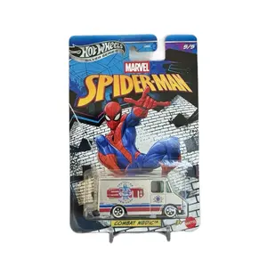 Hot Wheels Silver Series Combat Medic Ambulance 1:64 Diecast Car Metal Base