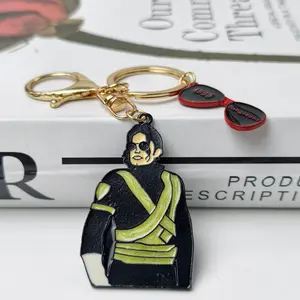 Michael Jackson Fan Favorites – 2 Keychains, 2 Necklaces & 2 Charm Bracelets with Iconic MJ Hat, Glove, Jacket & Music Charms