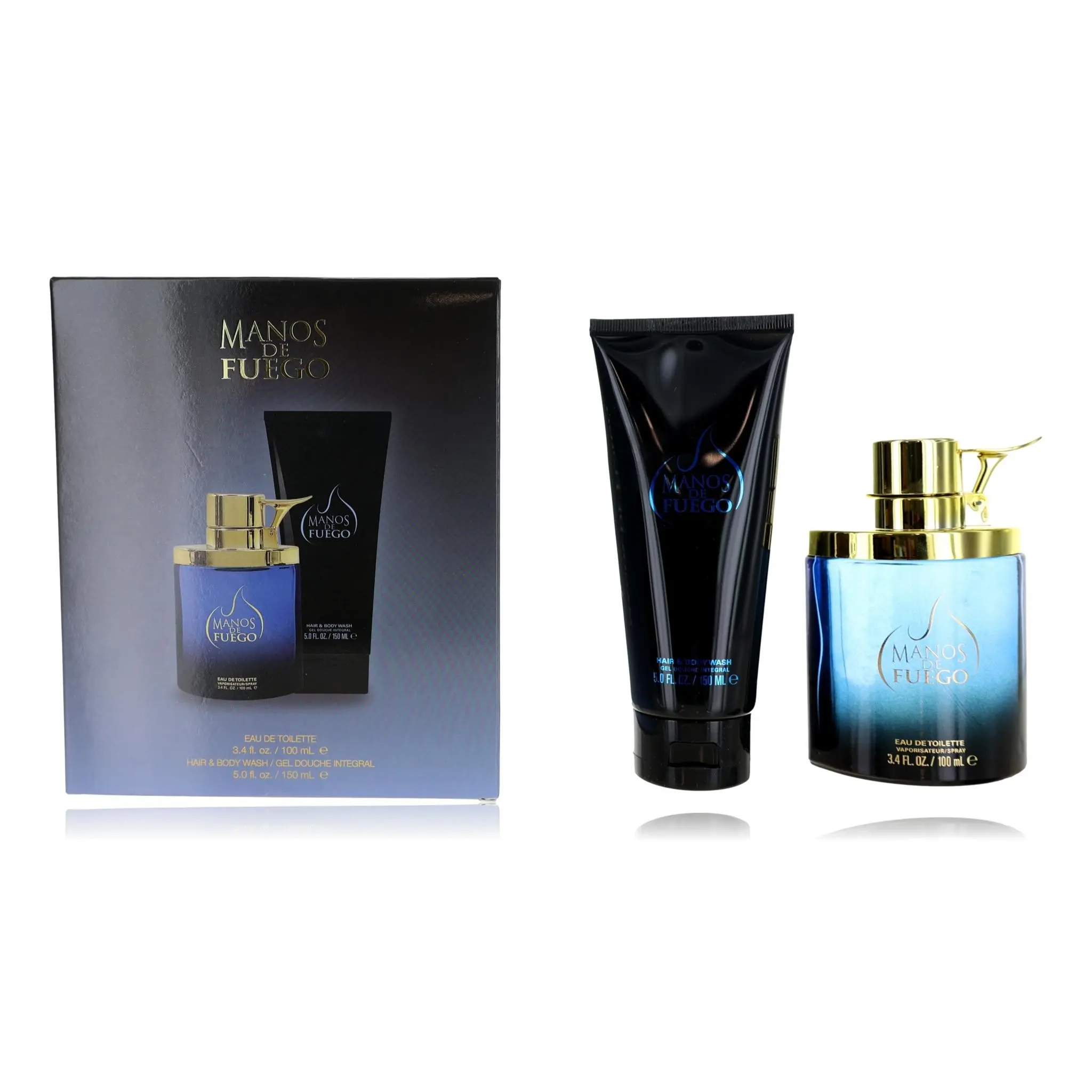 Men's Macho Man by Manos de Fuego 2-Piece Fragrance Gift Set - Gift Ready