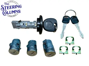 2002-2006 Avalanche Ignition Doors & Tailgate Door Lock Cylinder Set New