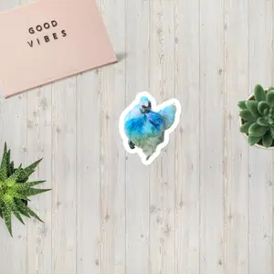 Blue Slkie stickers