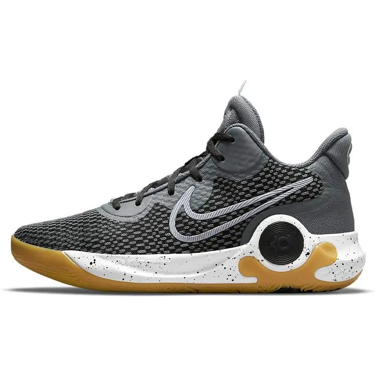 Nike KD Trey 5 IX EP Smoke Grey Retro Low Top Basketball Shoes Men's CW3402-003