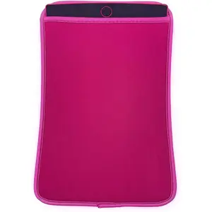 Neoprene Sleeve Case for Boogie Board Jot 8.5 LCD  Board and Basics Reusable Writing Pad (Pink)