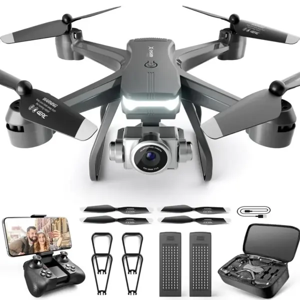 2026 V14 Professional Drone 6K HD Dual Camera Wifi FPV Portable RC Quadcopter 2 BATTERY,Drones Suitable For Adults&beginners.Logistics Is Randomly Sent By UPS&UNI&USPS&GOFO