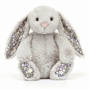 Jellycat Blossom Silver Bunny “Bloom” – Premium Soft Plush Bunny