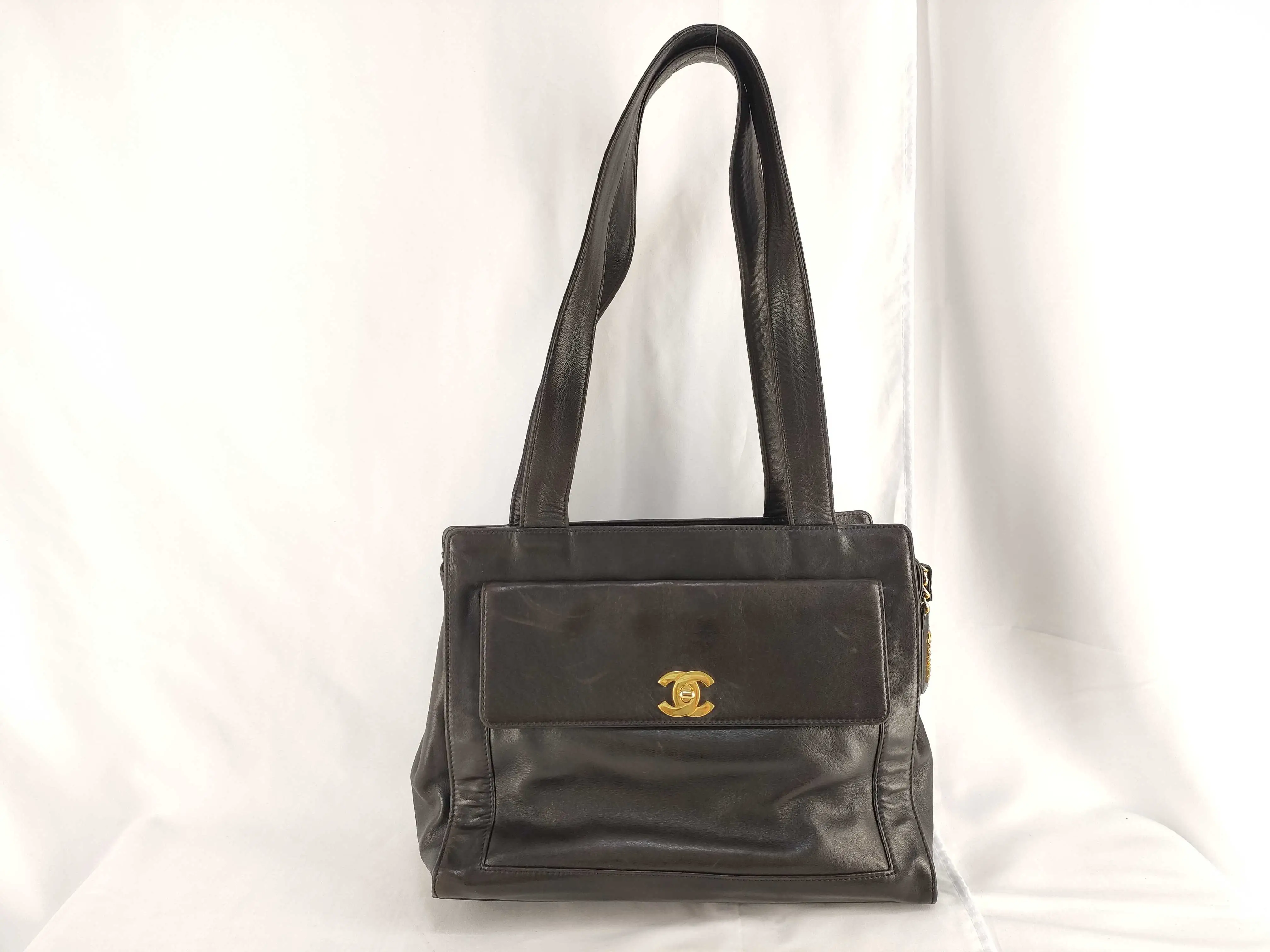 Pre-owned CHANEL PVC Shoulder Bags Tote Tote Bag