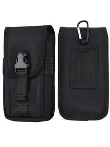 Phone Case: Tactical Phone Pouch Molle EDC Phone Holster Universal Belt Waist Bag Smartphone Case Organizer Bag Tactical Pack Waist Packs Travel Essentials
