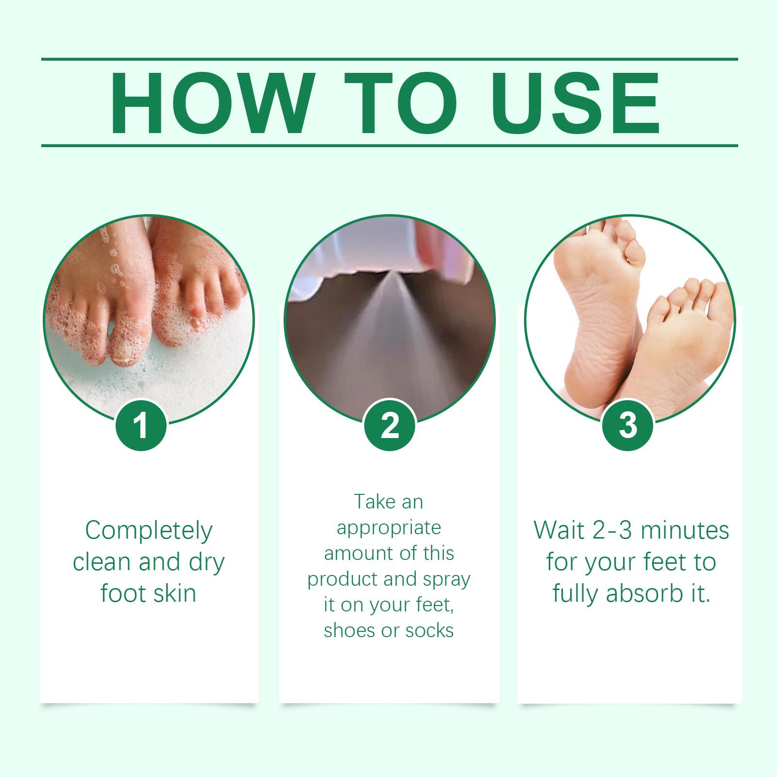 (3 bottles)Buy 1 Get 2 FreeTea Tree Oil Foot Spray - PlantarMoisturizing Deodorant for Odor Control & DryFeet Care, Natural Foot Sanitizer with Antifungal Properties,Ximonth Clear Foot Sanitizer Spray,for Foot & Shoe Freshness dry