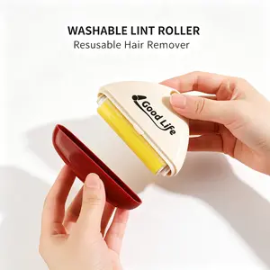 Washable triangular lint remover roller, powerful dust and pet hair remover for clothes, tear-off type
