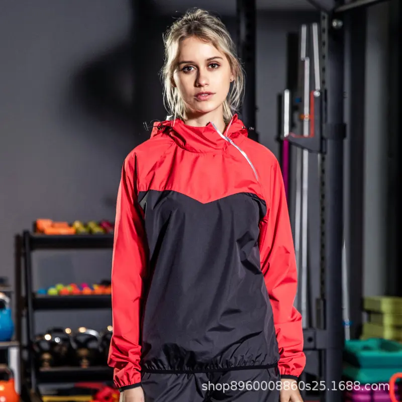 Black and red women's top