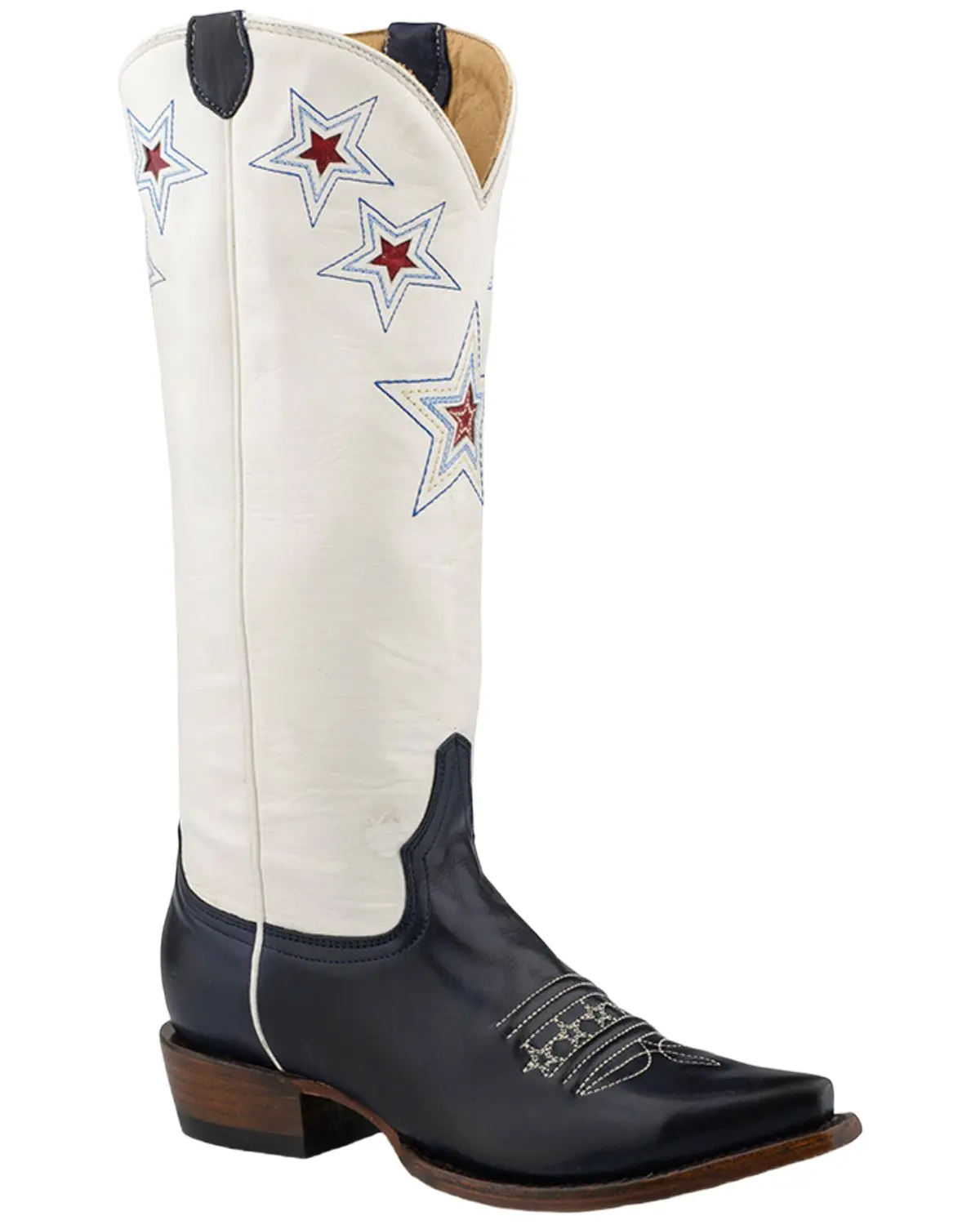 Stetson Women's Women'S Celeste Tall Western Boot Snip Toe - 12-021-6115-0112 Bu