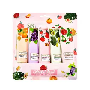 Korean-style Fruity Scent Hand Cream- Moisturizing Hand Cream for Women & Men - Random Scent - Daily Hydration & Nourishment - Compact & Convenient - Soothes Cracked Hands