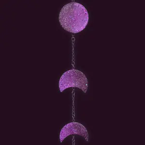 Mini Scarlett & Plum Moon Phase – Amazonite Beads